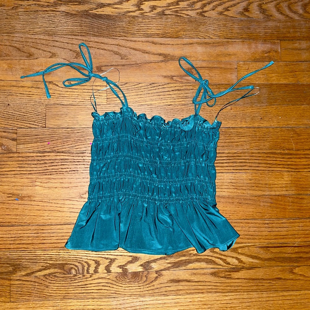 🔴SOLD🔴 | 2/$15 | Zara Adjustable Tie-Strap Tank Top